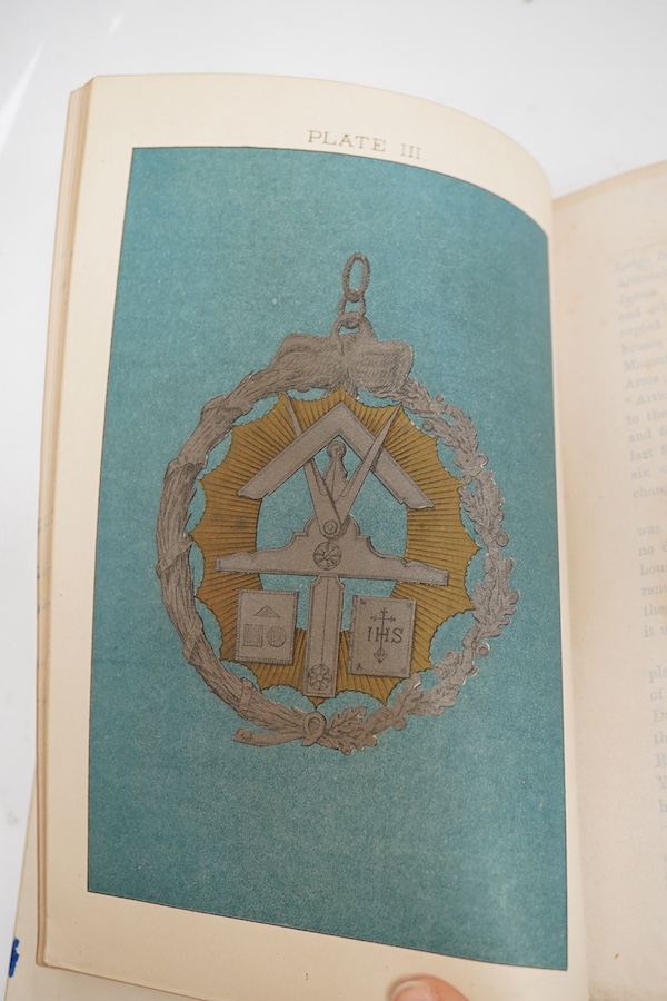 Francis, Thomas - The History of Freemasonry in Sussex, Publ. by Henry Lewis Portsmouth, 1883, first edition, gilt full calf.